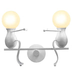 Creative LED Wall Light Indoor Wall Sconce Modern Art Decor Iron E27