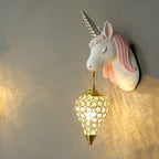 Unicorn Wall Lamp for Children's Room Decor