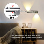 Rotatable LED Wall Light for Indoor Bedroom Home Decor