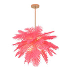Nordic Leaf LED Chandelier for Modern Living Spaces