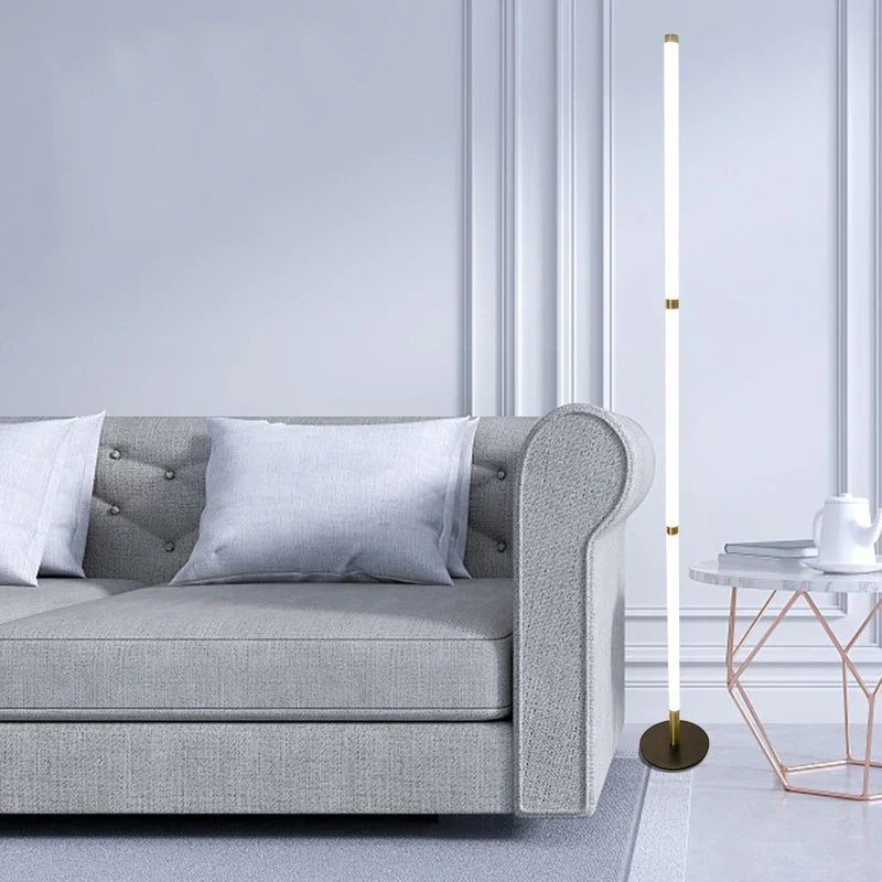 Modern Nordic Corner Floor Lamp for Vibrant Living Room Decor