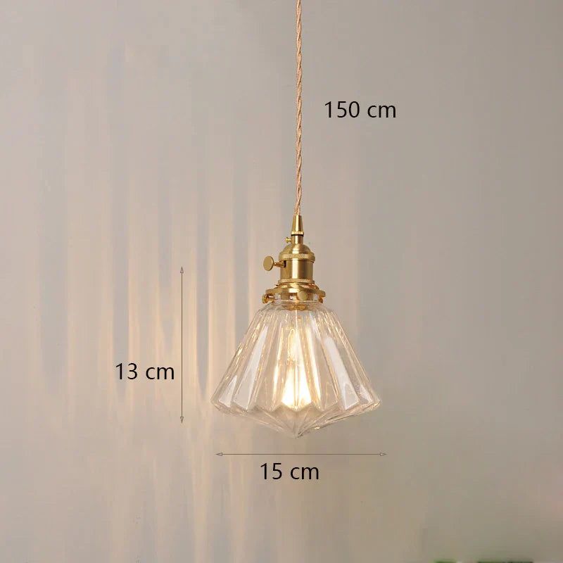 Scandinavian Glass Chandelier Lighting Modern Classic Decorative LED Pendant