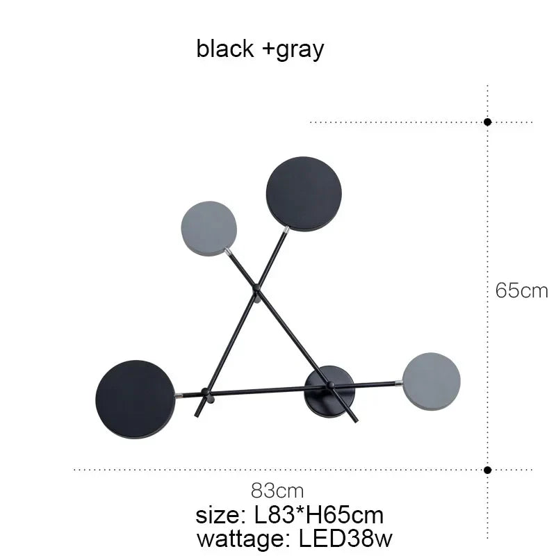 Adjustable Rotating LED Wall Sconce with Switch, Modern Stair Hallway Fixture