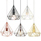 Vintage Industrial Loft Cage Pendant Light for Kitchen Island Living Room