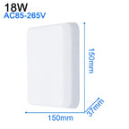 LED Ceiling Light: Modern Ultra-thin Panel, 6-48W, Surface Mounted for Living Room