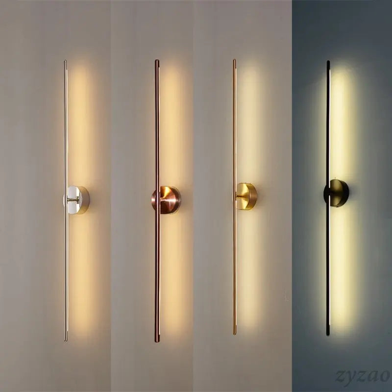 Gold Geometric Wall Lamps for Living Room Bedroom, Designer Mirror Headlight Wall Lights