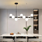 Modern Gold/Black G9 LED Chandelier for Kitchen Restaurant Bedroom Decor