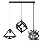 Vintage Industrial Pendant Light LED Ceiling Chandelier for Home Kitchen