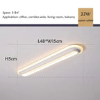 Modern Minimalist Long Aisle LED Ceiling Lamp