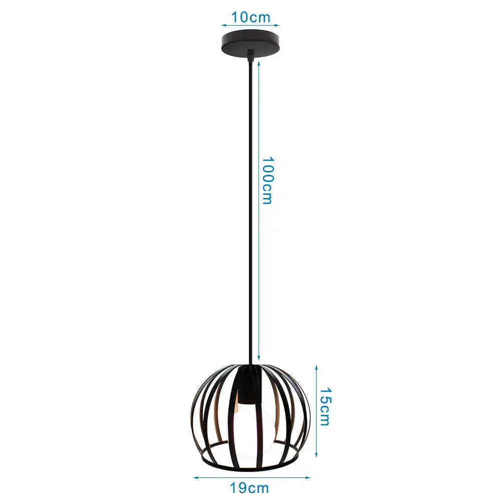 LED Pendant Lights Vintage Hanging Lamp Industrial Ceiling Fixture E27