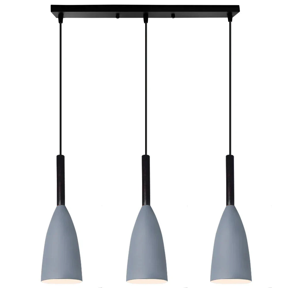 Modern Nordic Pendant Lights Retro Industrial Loft Lamp Kitchen Hanging LED
