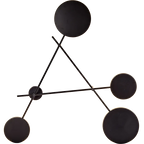 Adjustable Rotating LED Wall Sconce with Switch, Modern Stair Hallway Fixture