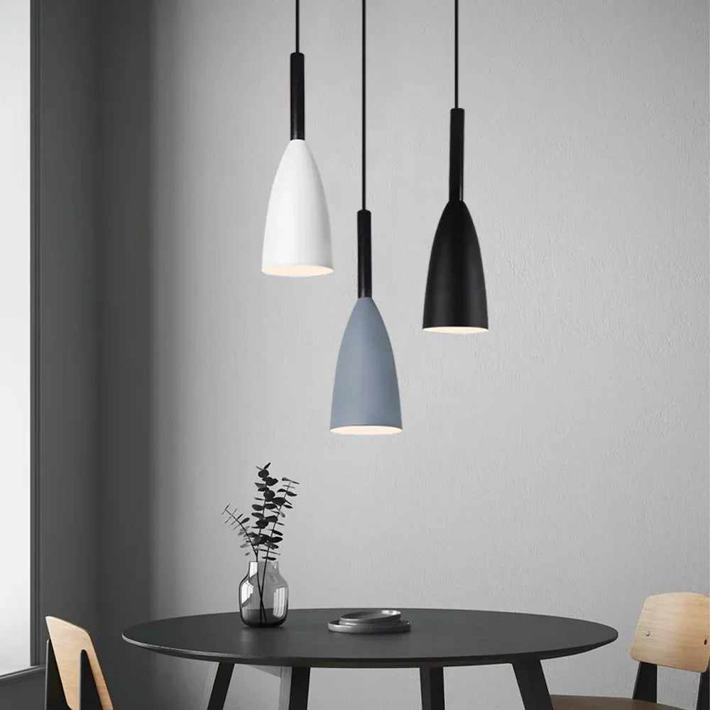 Nordic Pendant Chandelier: Vintage Retro Loft Hanging Lamp for Home Decor Lighting