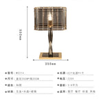 Crystal Table Lamp: Nordic Light Luxury Design for Bedroom Bedside