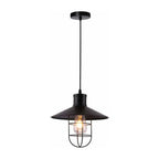 Iron Pendant Light Vintage Loft Bar Lighting Nordic Handing Lampshade