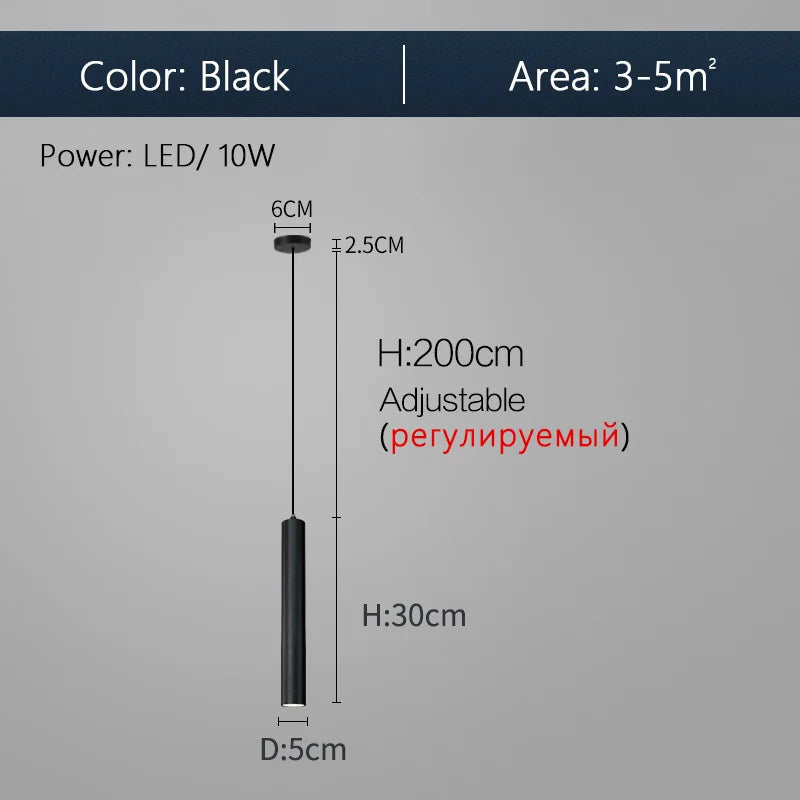 Minimalist Chandelier: Modern Light Luxury Nordic Bedroom Bedside Lamp