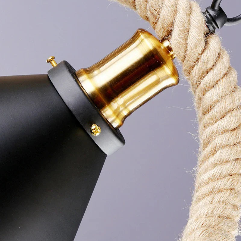 Industrial Rustic Pendant Lights Indoor Lamp for Living Dining Room Home Décor