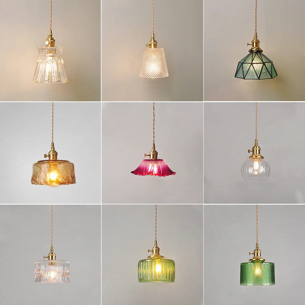 Scandinavian Glass Chandelier Lighting Modern Classic Decorative LED Pendant