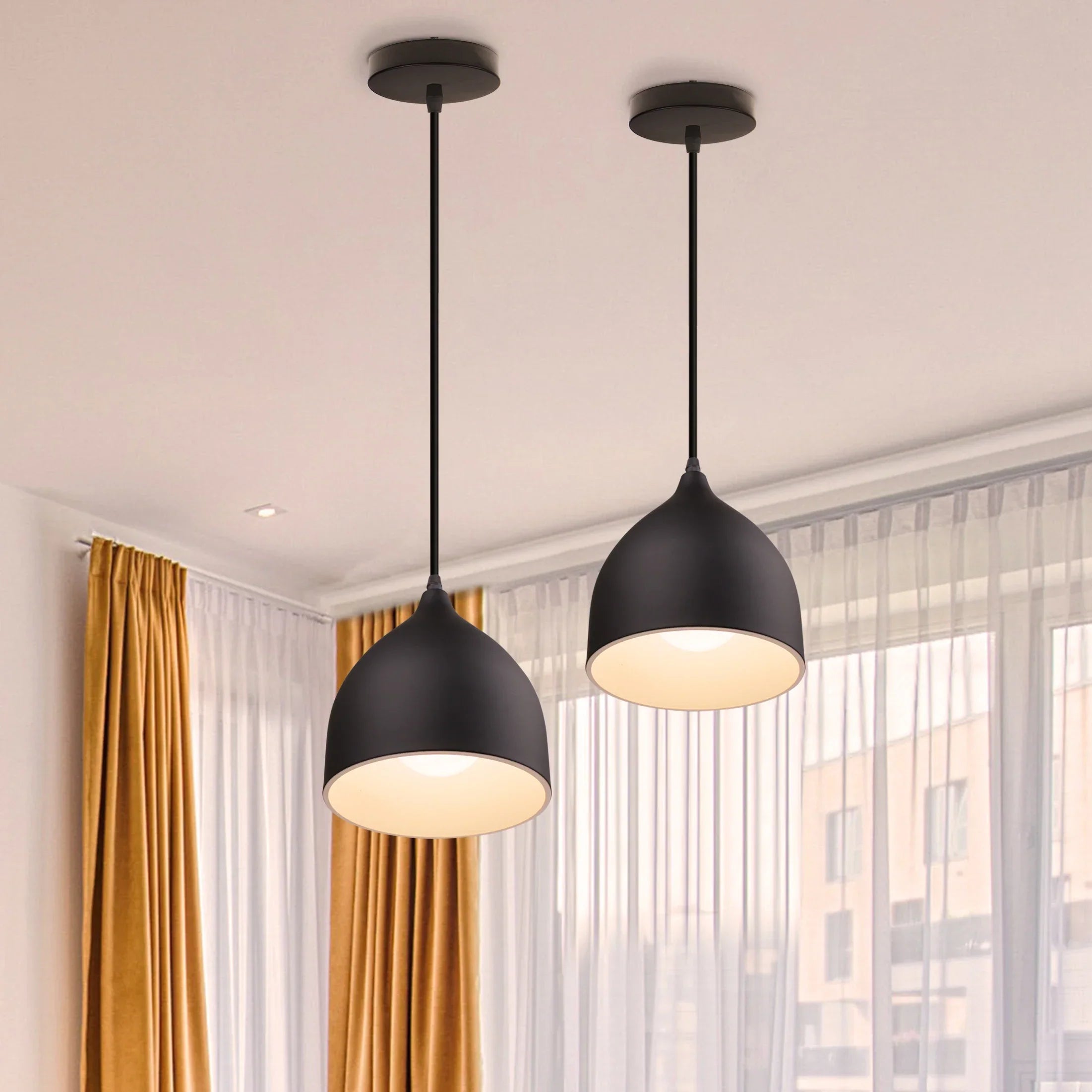 Modern LED Pendant Light for Kitchen Restaurant Bedroom Living Room