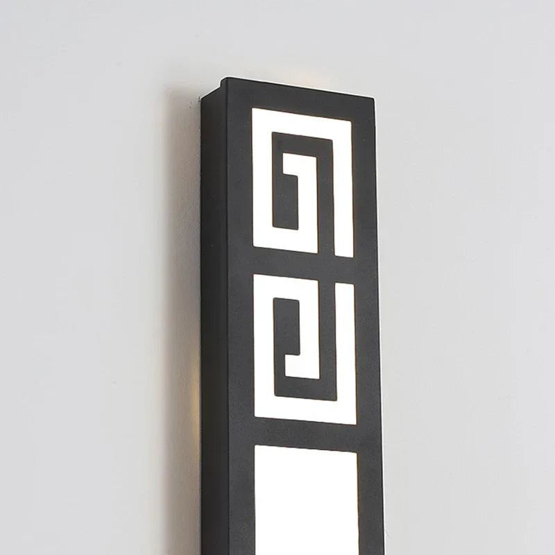 Outdoor LED Wall Lamp, Waterproof Sconce for Garden Villa, 110V 220V Luminaire