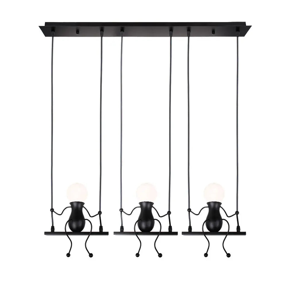 Humanoid Creative Pendant Light - Modern Indoor Chandelier for Home Décor