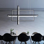 Geometric Aluminum Pendant Light for Living Bedroom Restaurant Kitchen - Modern Art Luminaire