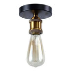 Vintage Industrial Ceiling Light - Country Style Retro Loft Home Living Room Lighting