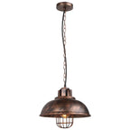 Iron Pendant Light Vintage Loft Bar Lighting Nordic Handing Lampshade