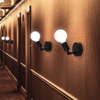 Modern Vintage Adjustable LED Wall Lamp for Living Room, Bedroom & Bathroom