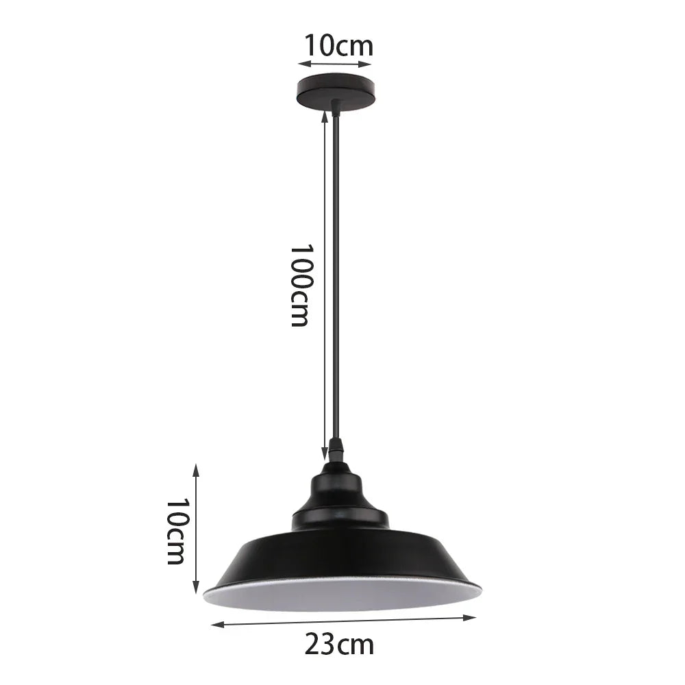 Industrial Aluminium Pendant Lights Chandelier for Home Living Room Kitchen Bedroom