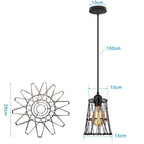 LED Pendant Lights Vintage Hanging Lamp Industrial Ceiling Fixture E27