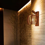 Bamboo Wall Sconce Light for Aisle Corridor Hotel Restaurant Cafe