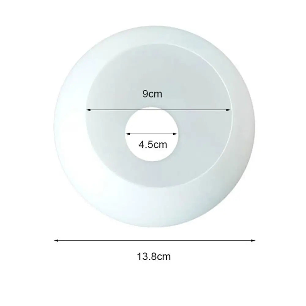 Opal White Glass Lamp Shade Replacement - Frosted Pendant Replacement Globe