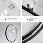 Metal Ring Glass Pendant Light: Nordic LED Ceiling Fixture for Home Interior Decoration