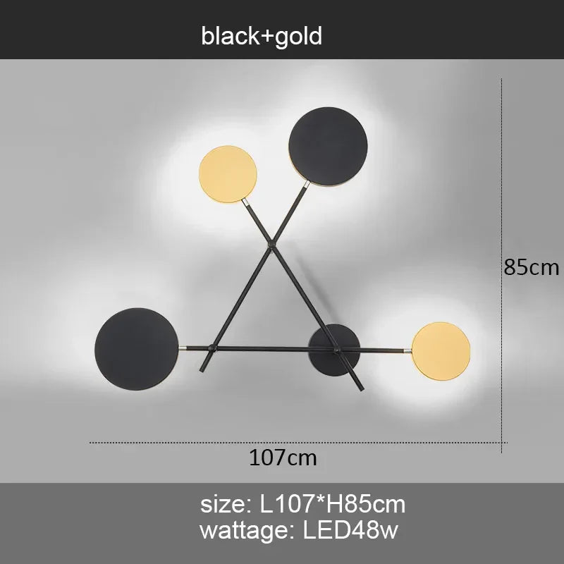 Adjustable Rotating LED Wall Sconce with Switch, Modern Stair Hallway Fixture