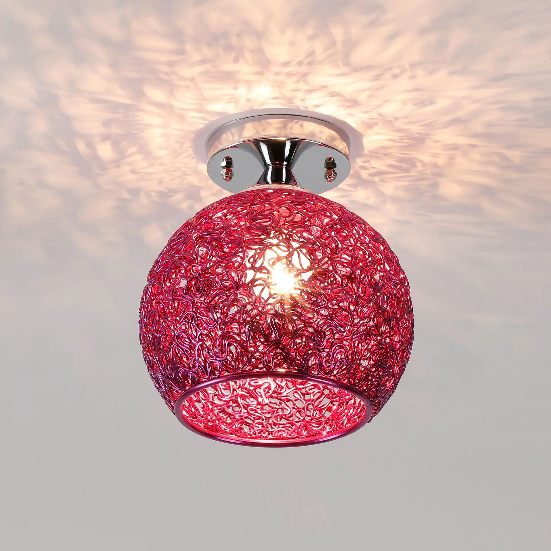 Glass Ball LED Ceiling Lights for Home Decor and Minimalist Living Rooms