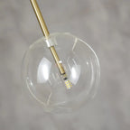 Bubble Glass Ball Pendant Light for Modern Living Room Kitchen Bedroom