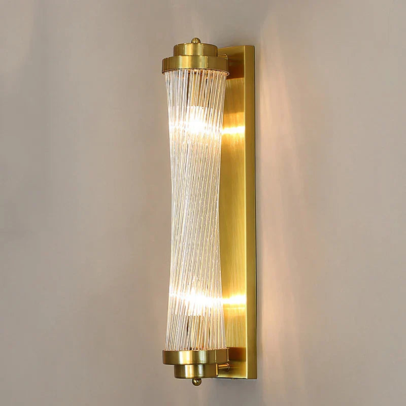 Crystal Wall Lamp: Modern Minimalist Luxury LED Lights for Living Room, Bedroom & Aisle