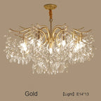 Crystal LED Chandelier: Luxury Indoor Lighting for Home, Kitchen, Living Room