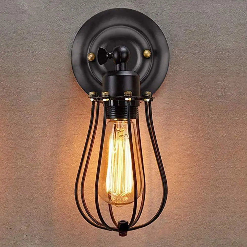Industrial Wall Lamp | American Indoor Sconce | Home Decor Light Fixture