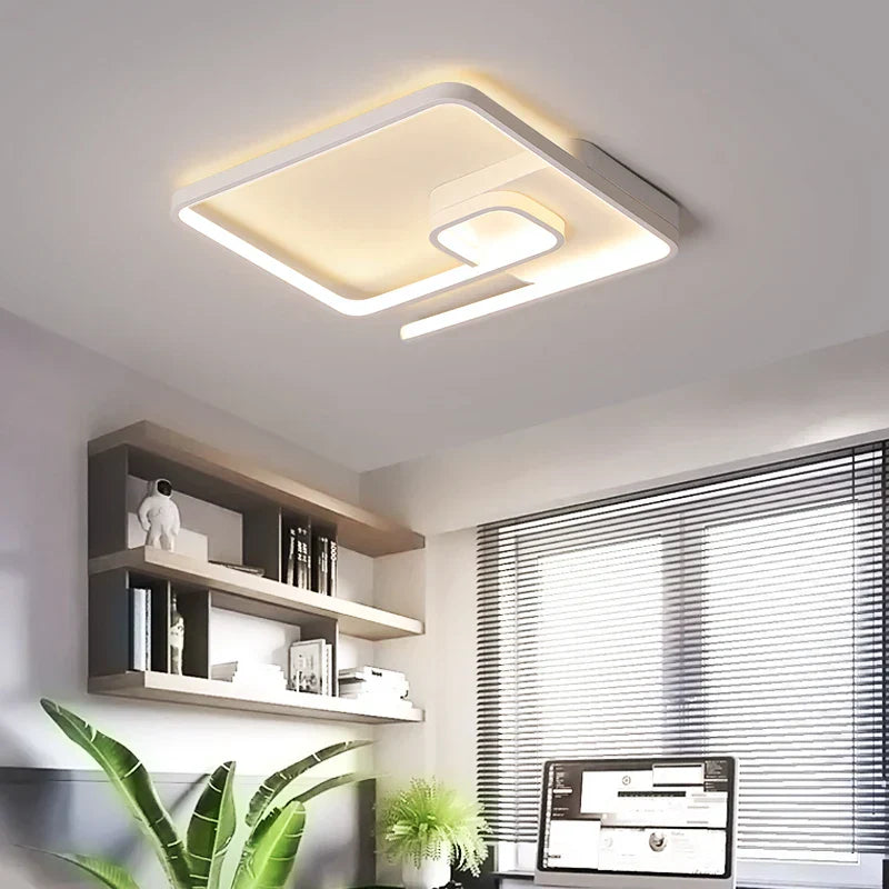 Modern LED Chandelier for Living Dining Bedroom Ceiling Decor Lighting