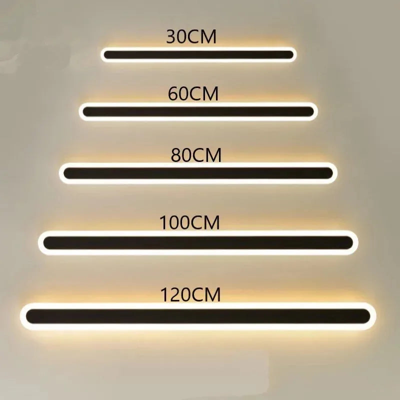 LED RGB Wall Light for Bathroom Mirror Bedroom Bedside Indoor Decoration