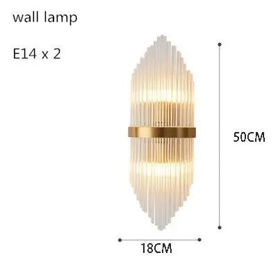 Crystal Chandelier Pendant Light Modern Luxury Dining Room Bedroom Lamp