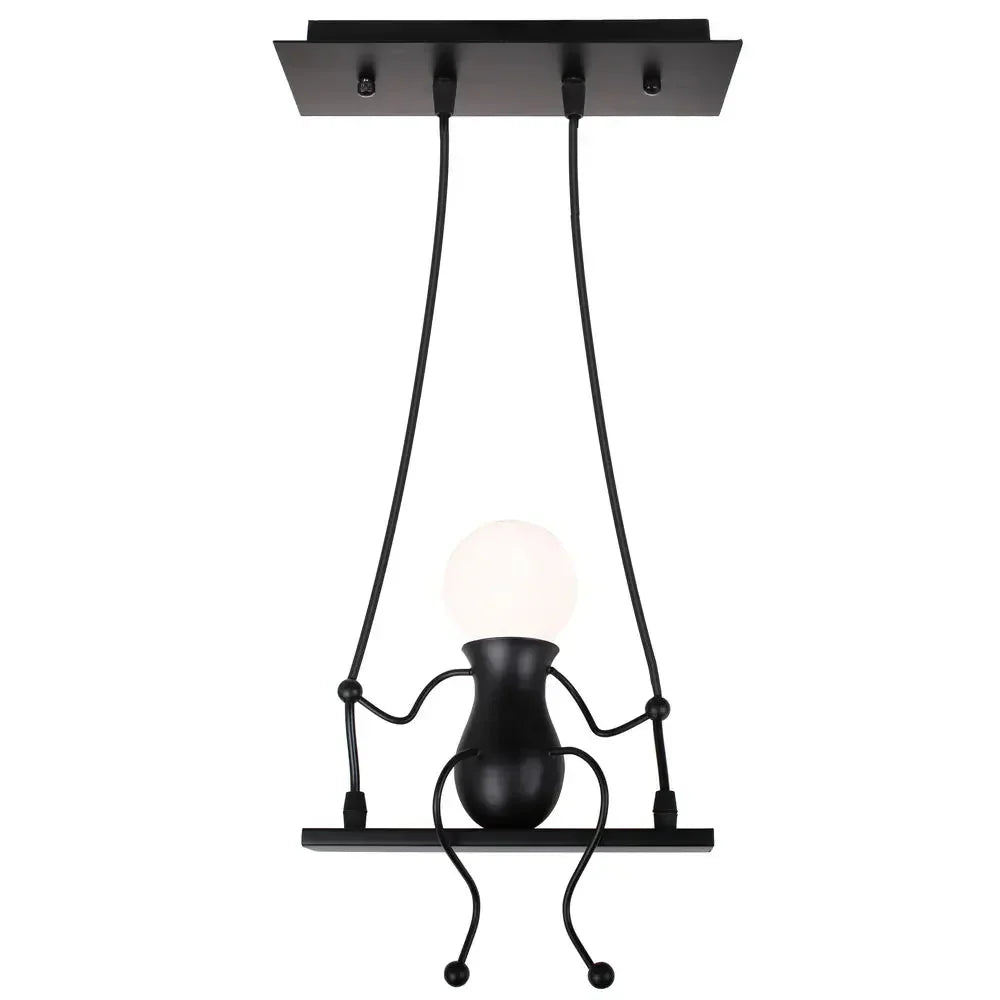 Humanoid Creative Pendant Light - Modern Indoor Chandelier for Home Décor