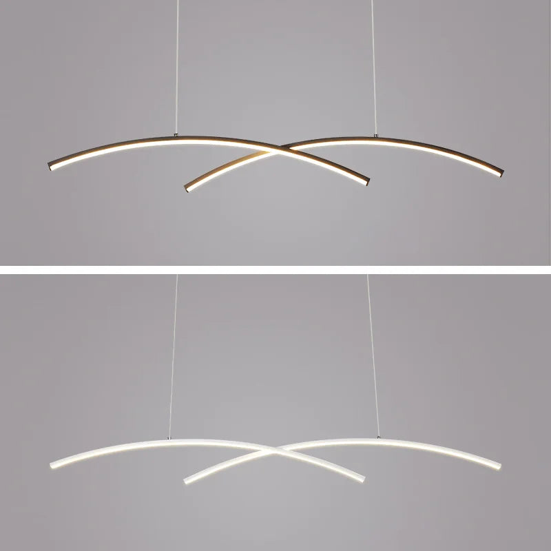 LED Chandelier: Modern, Creative, Minimalist Lighting for Dining Room, Living Room & Bar Counter