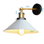 Industrial Loft Wall Lamp, Retro Wall Light for Home Decor, E27 Bulb Lighting