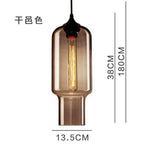 Glass Pendant Light Scandinavian Creative Hanging Lamp Modern Decor Lighting