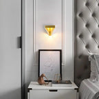 Crystal LED Wall Sconce: Modern Minimalist Bedroom Luxury Light