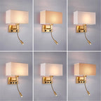 Swing Arm Bedside Wall Lamp Bronze Finish - Vintage LED Reading Light