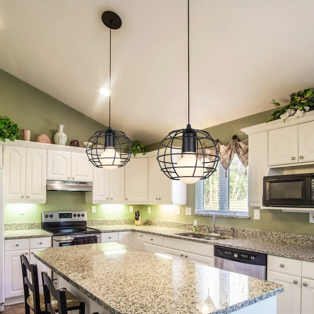 Modern Industrial Pendant Ceiling Lamp Chandelier for Bedroom Living Room Lighting